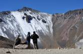 Admirando a incrível beleza da cratera do Nevado de Toluca, na região central do México